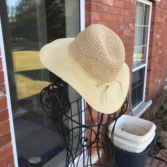 Women's Floppy Sun Pool Hat Merona Brand - Picture 3 of 4